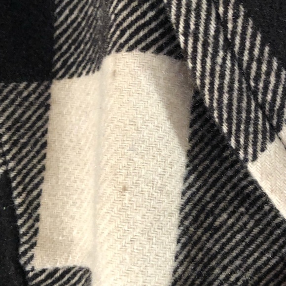 Womens Urban Republic Collection Plaid Pea Coat - Picture 15 of 16